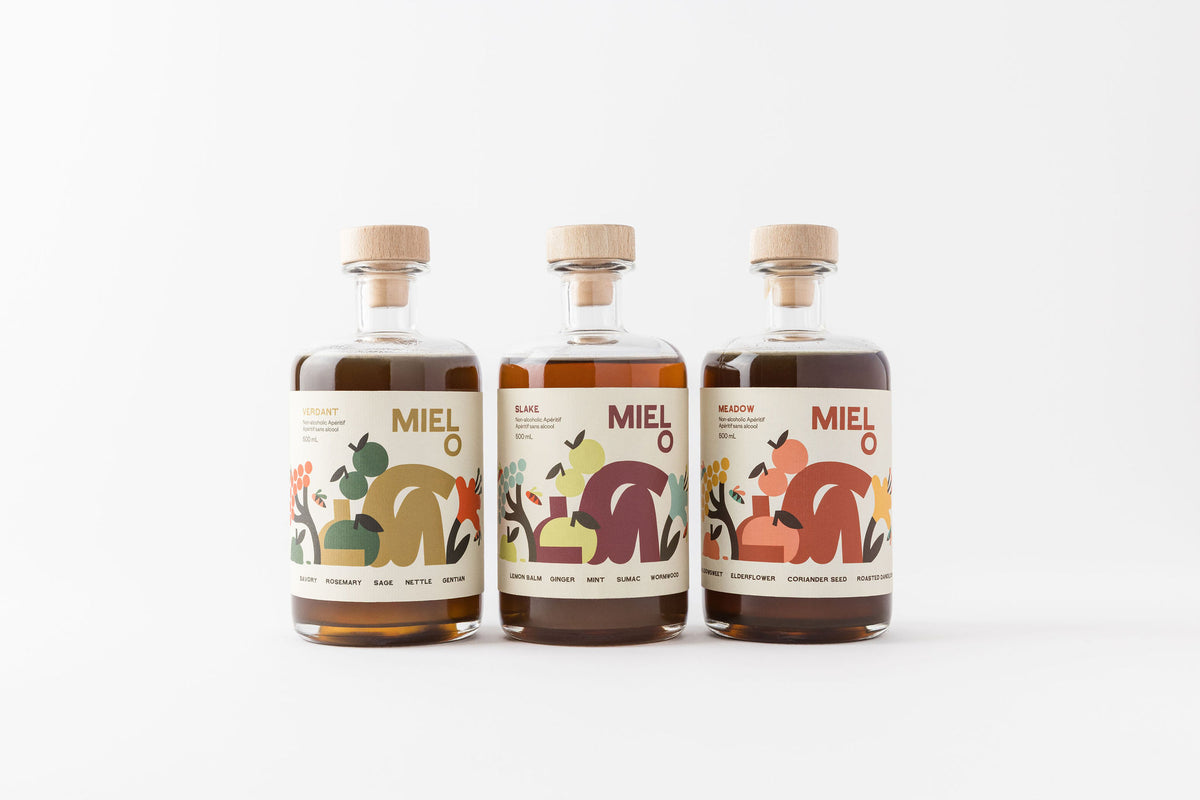 Mielo - Trio of botanical non-alcoholic apéritif