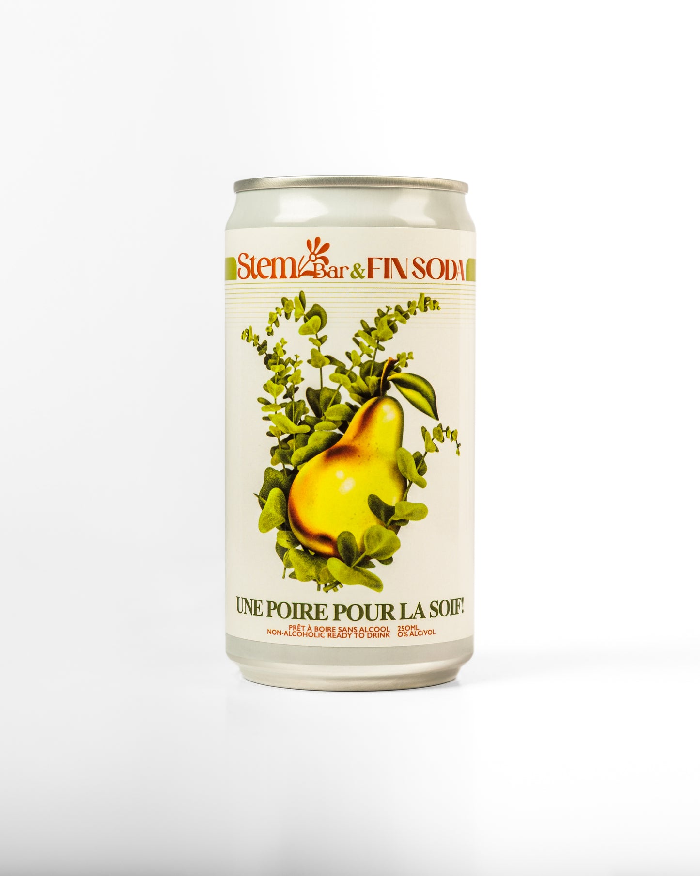Fin Soda Poire pour la soif